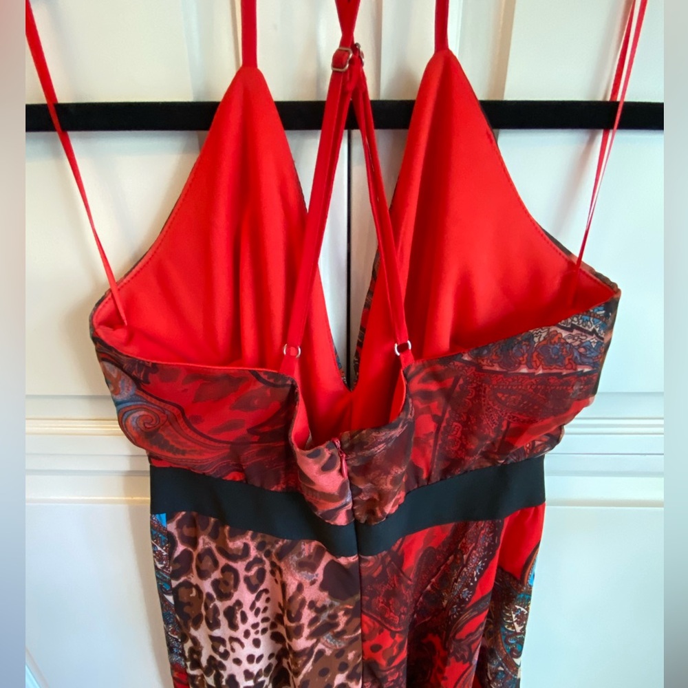 ❤️On-Trend FW2026❤️
La Diosa—Red, Leopard, Adjustable Strap, Maxi, Chiffon/Sheer - Picture 8 of 11